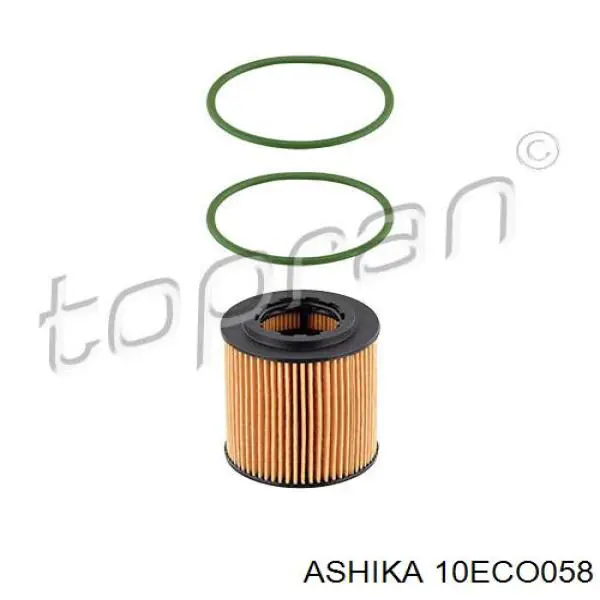 Масляний фільтр 10ECO058 Ashika