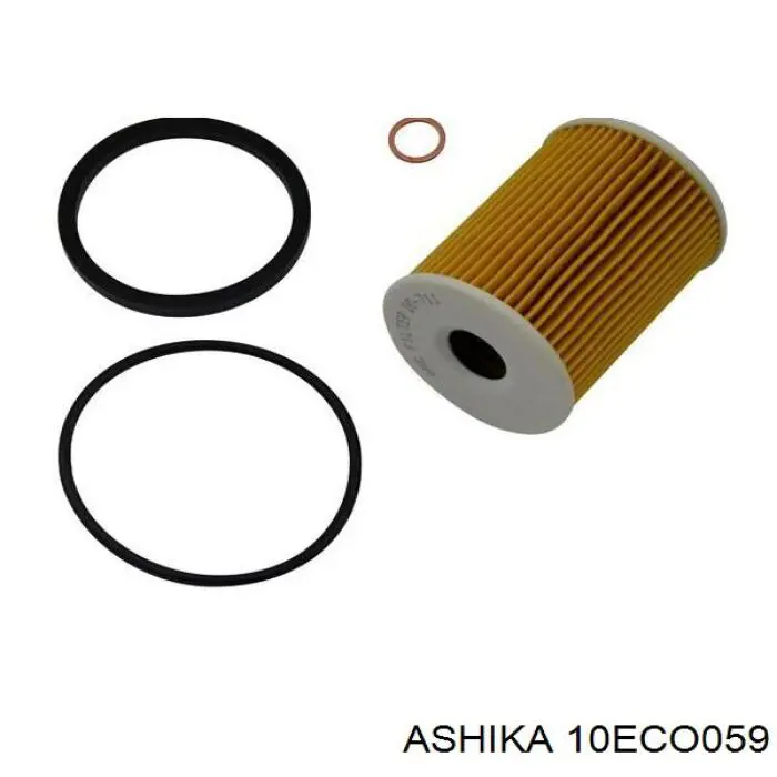 Масляний фільтр двигуна Ashika 10ECO059 ціна, від 4.21 USD