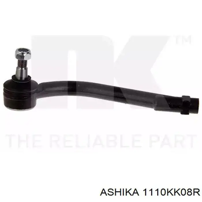 1110KK08R Ashika Зовнішній наконечник рульової тяги