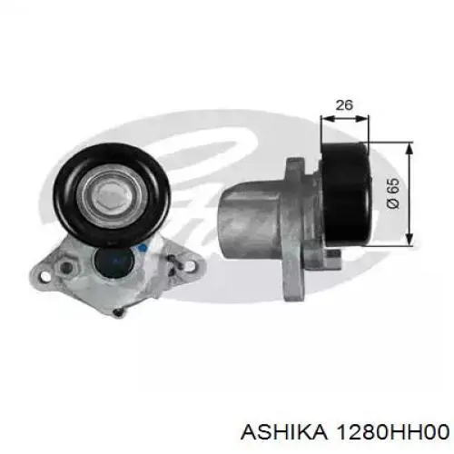 Натягувач приводного ременя 1280HH00 Ashika