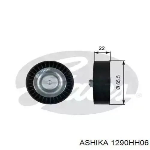 Ролик приводного ременя, паразитний Ashika 1290HH06 ціна, від 13.24 USD