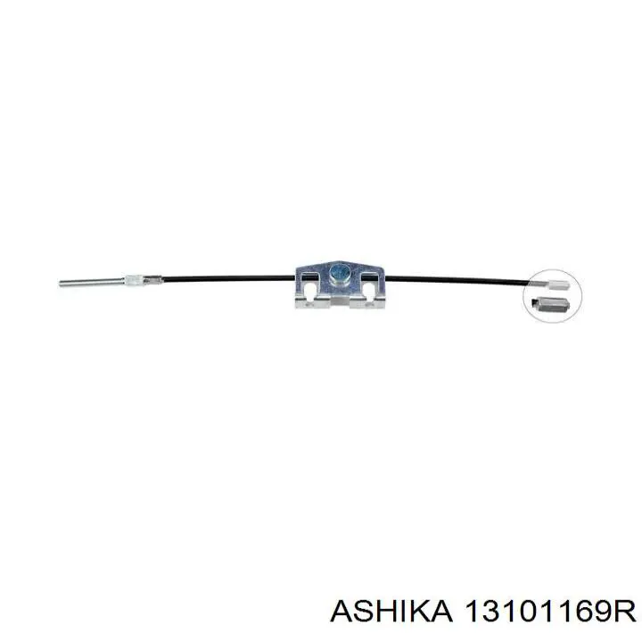 Трос ручника задній правий Ashika 13101169R
