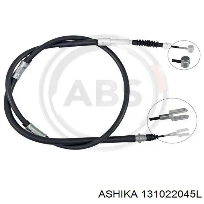 Купити BC2045L Japan Parts Трос ручного гальма задній, лівий