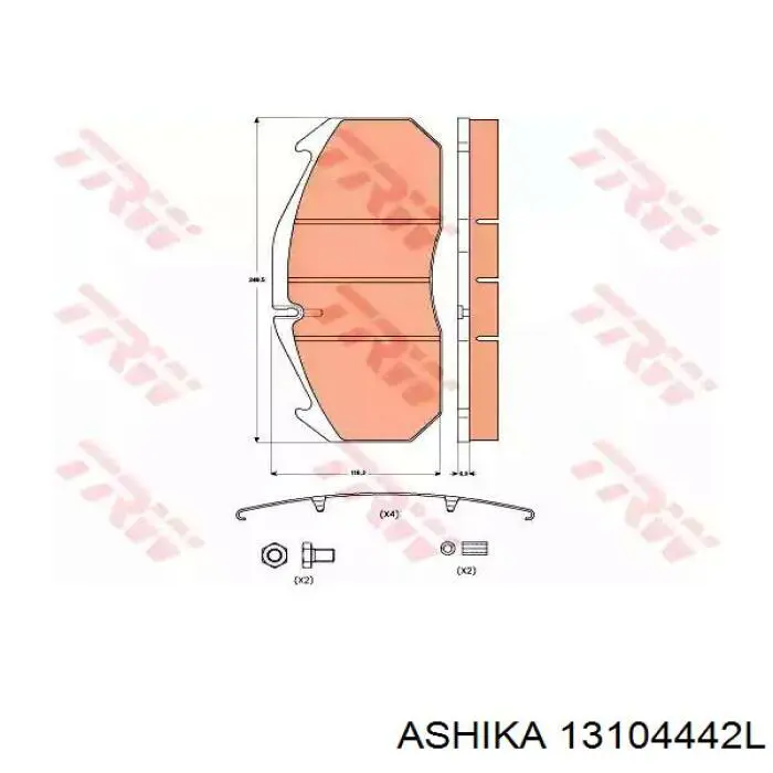 Купити 1987482914 Bosch Трос ручного гальма задній, лівий