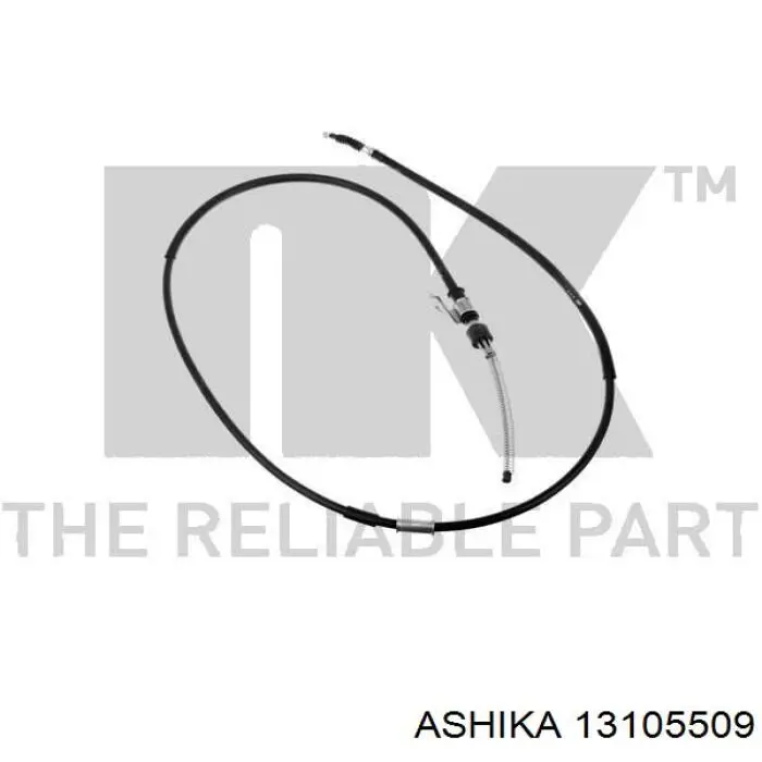 Трос ручного гальма задній, правий Q3740668 Q-fix