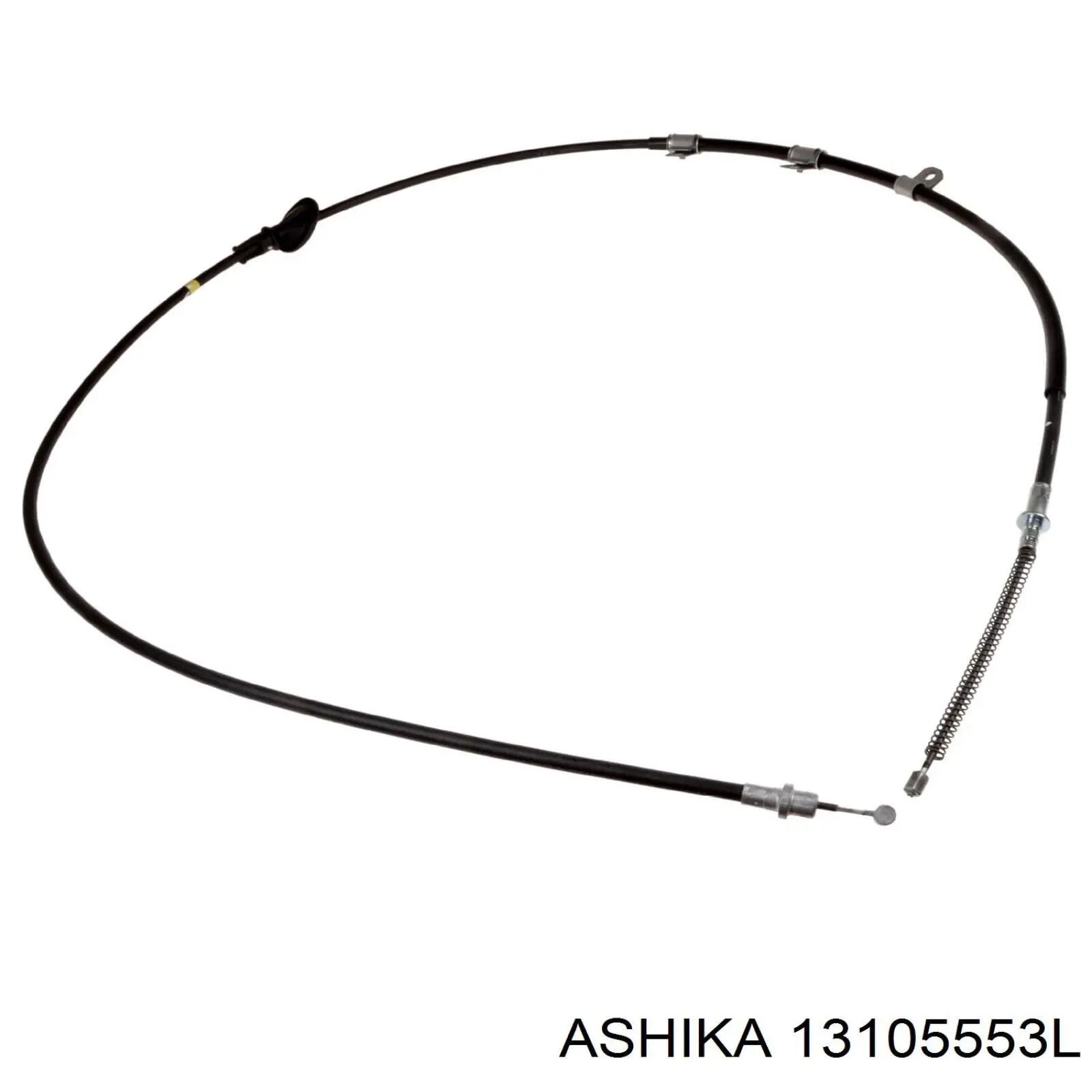 13105553L Ashika трос ручного гальма задній, лівий