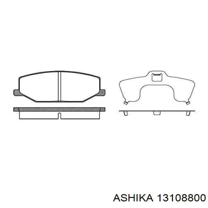 Трос ручника задній лівий Japan Parts BC812