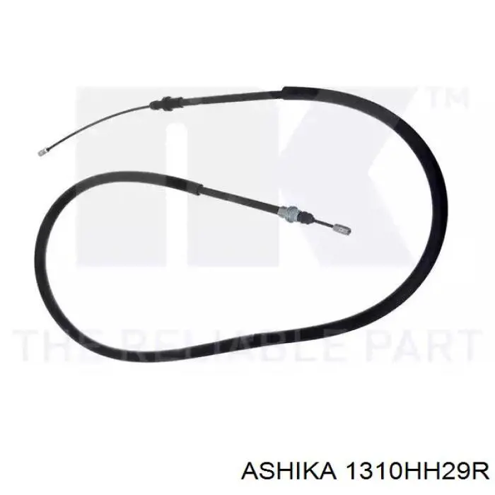 Трос ручника задній правий Ashika 1310HH29R