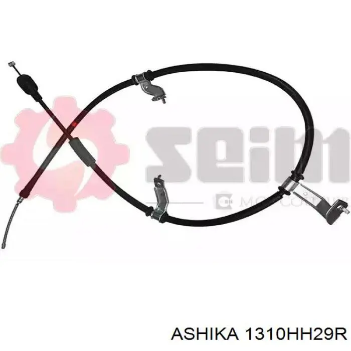 Трос ручного гальма задній, правий 1310HH29R Ashika