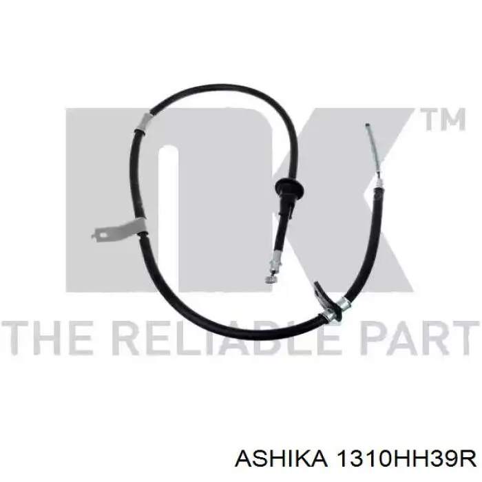 Трос ручного гальма задній, правий 1310HH39R Ashika