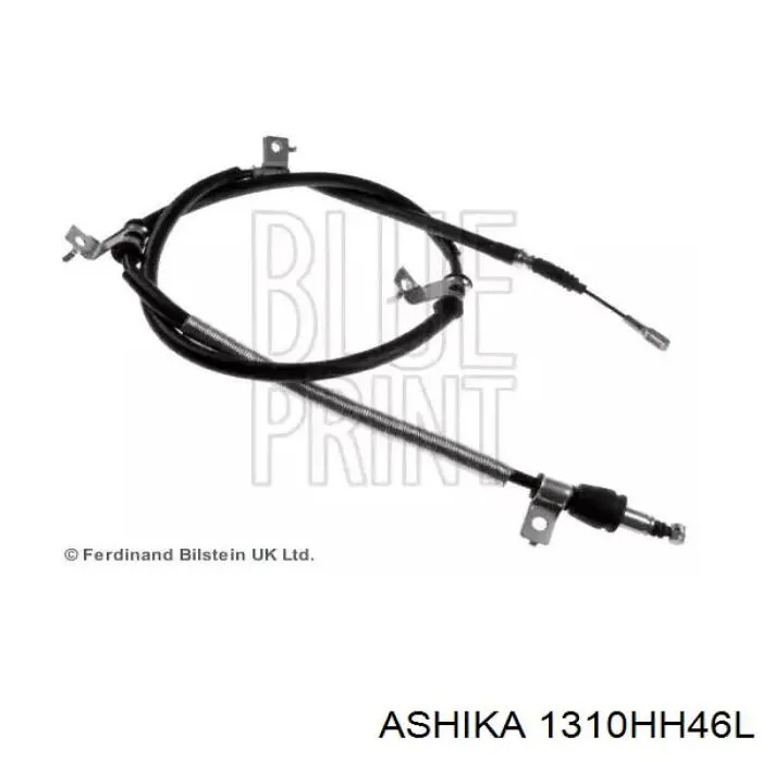 Трос стоянкового гальма задній лівий Ashika 1310HH46L ціна, від 20.23 USD