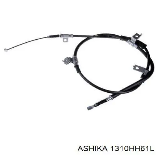 Трос стоянкового гальма задній лівий Ashika 1310HH61L ціна, від 17.57 USD