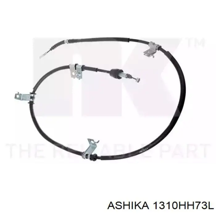 Трос ручного гальма задній, лівий 1310HH73L Ashika