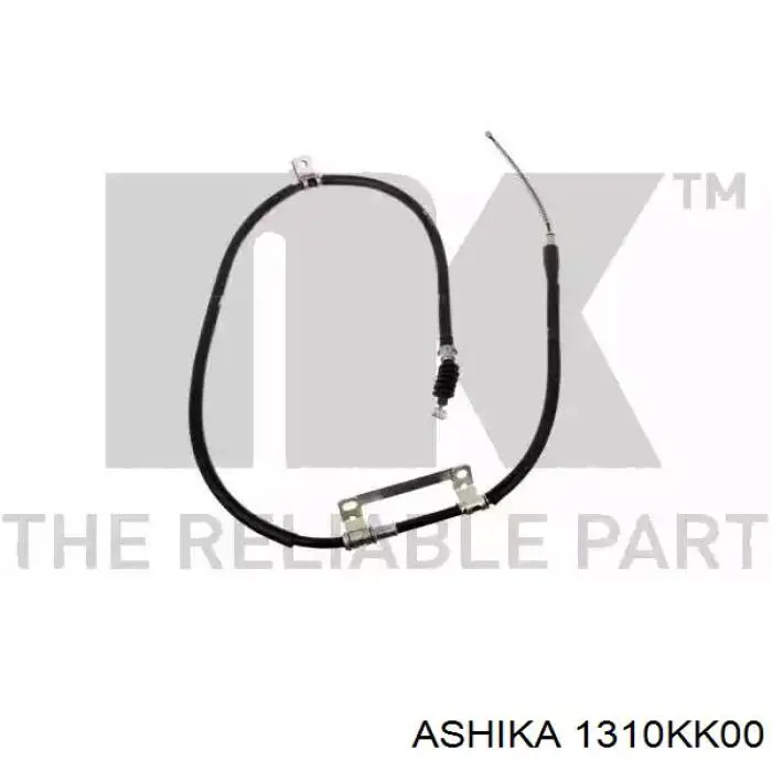 Трос ручного гальма задній, лівий Ashika 1310KK00