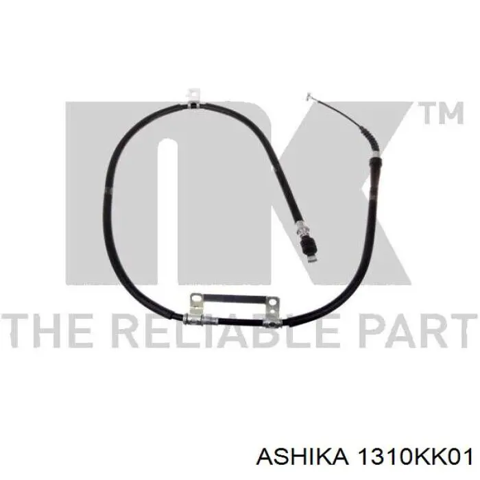 Трос стоянкового гальма задній правий Ashika 1310KK01 ціна, від 17.94 USD