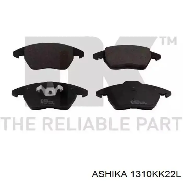 Трос ручного гальма задній, лівий Ashika 1310KK22L