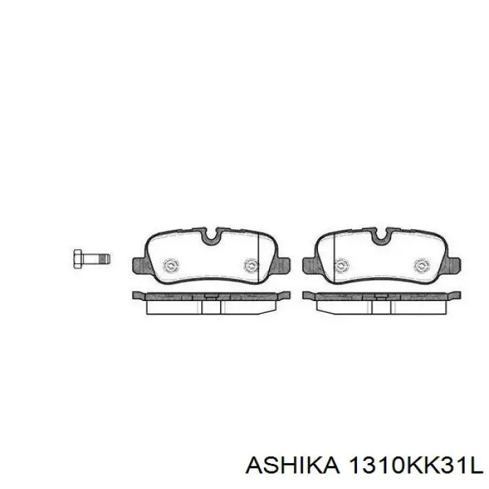 Трос стоянкового гальма задній лівий ABS K17889 ціна, від 19.18 USD