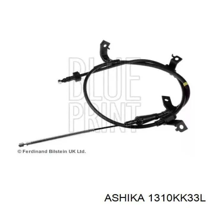 Трос ручного гальма задній, лівий 1310KK33L Ashika