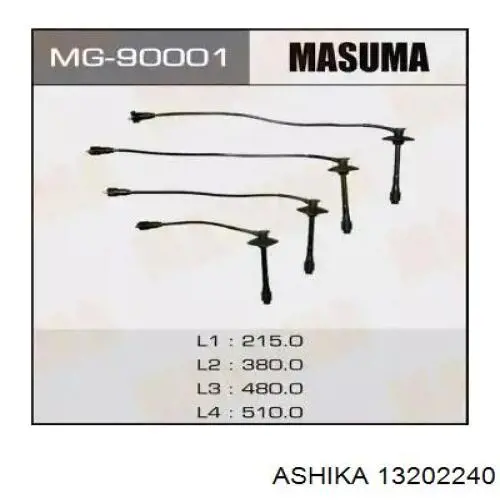 Дроти запалювання Ashika 13202240 ціна, від 25.34 USD