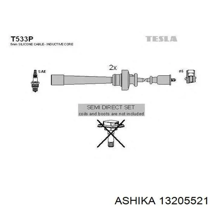 Дроти запалювання Hyundai/Kia 2744039800 ціна, від 22.63 USD