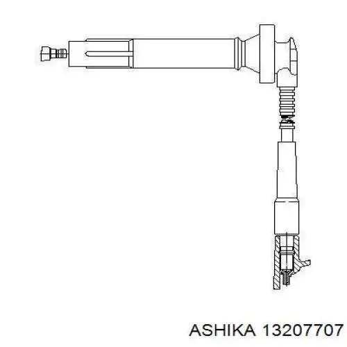 Дроти запалювання Ashika 13207707 ціна, від 24.07 USD