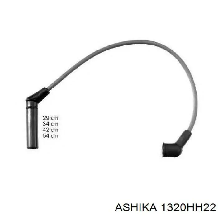 Купити 1320HH22 Ashika Провід високовольтні, комплект