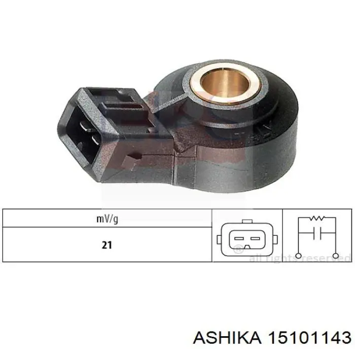 Датчик АБС (ABS) задній, лівий Maxgear 200265