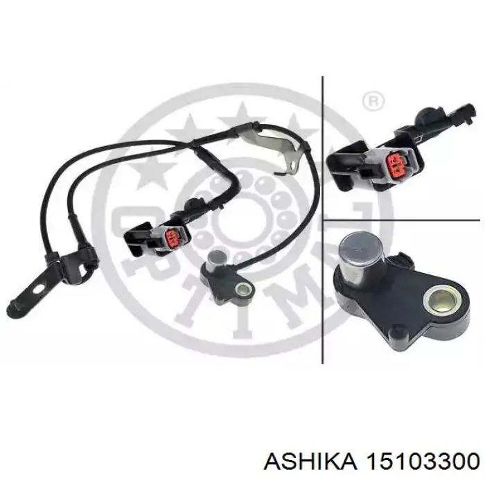 Датчик АБС (ABC) передній, лівий Mazda GJ6A4373XC