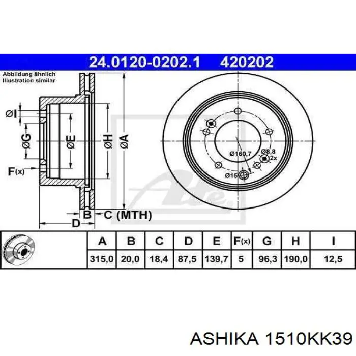 Купити AS5581 Autlog Датчик АБС (ABS) задній, правий