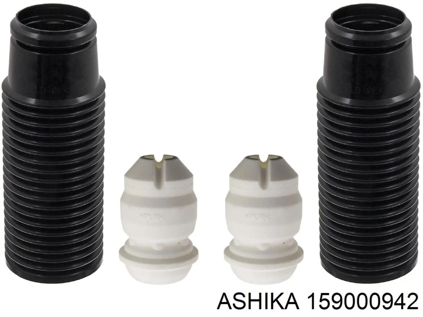 159000942 Ashika буфер-відбійник амортизатора переднього + пильовик