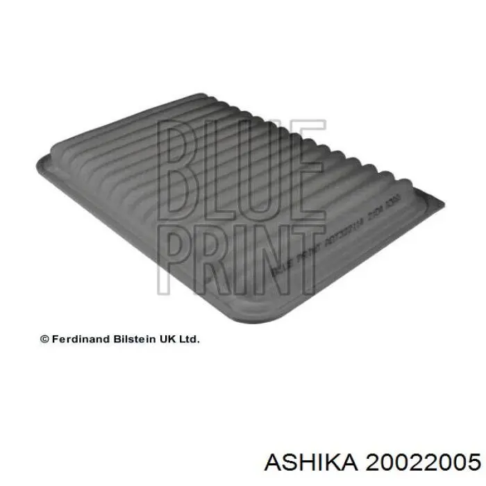 Повітряний фільтр 20022005 Ashika