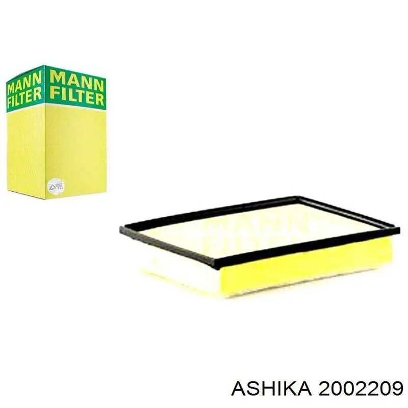 2002209 Ashika Повітряний фільтр двигуна