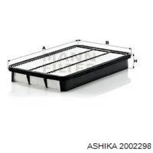 Купити 2002298 Ashika Автомобільний фільтр повітря
