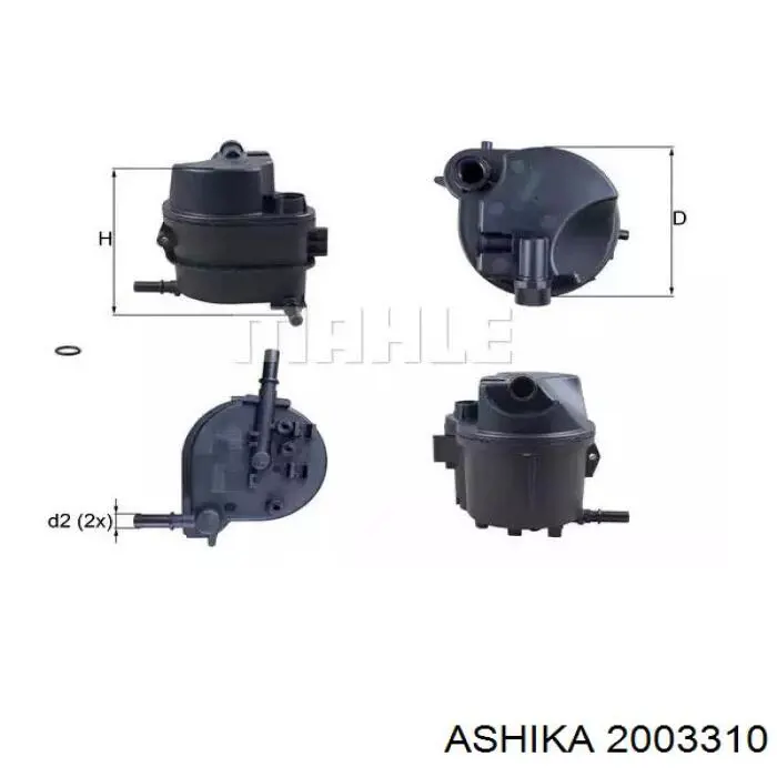 Повітряний фільтр RF0113Z40 Mazda