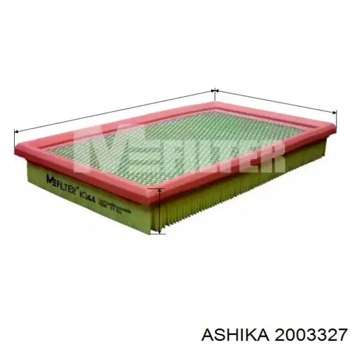 Купити 2003327 Ashika Автомобільний фільтр повітря