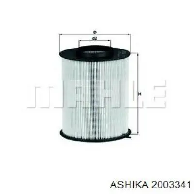 Купити 2003341 Ashika Автомобільний фільтр повітря