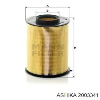 Повітряний фільтр 2003341 Ashika