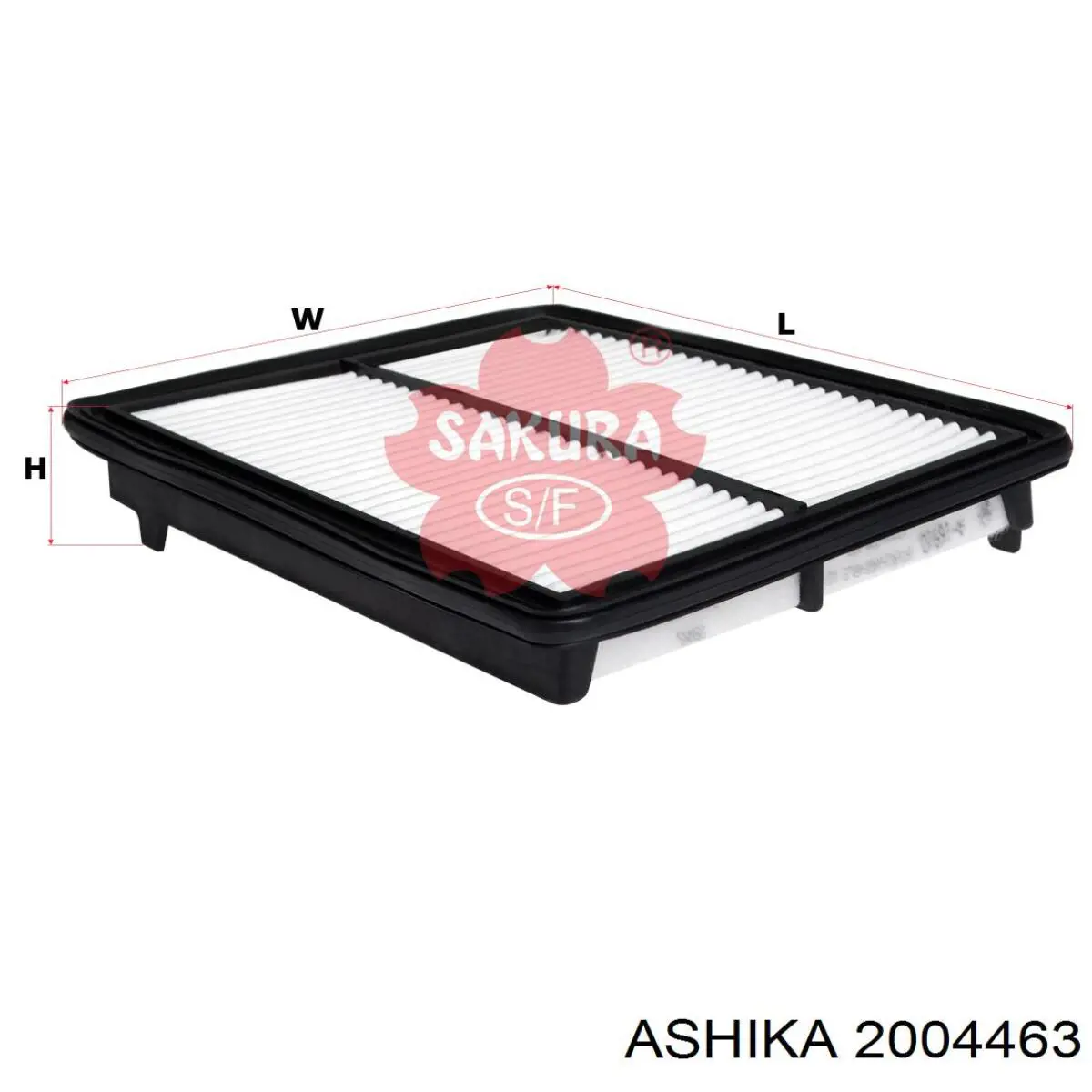 Елемент повітряного фільтра Ashika 2004463 ціна, від 6.00 USD