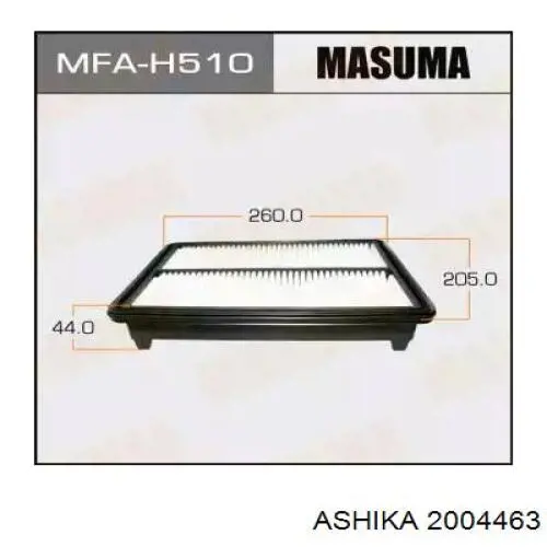 Купити 2004463 Ashika Автомобільний фільтр повітря