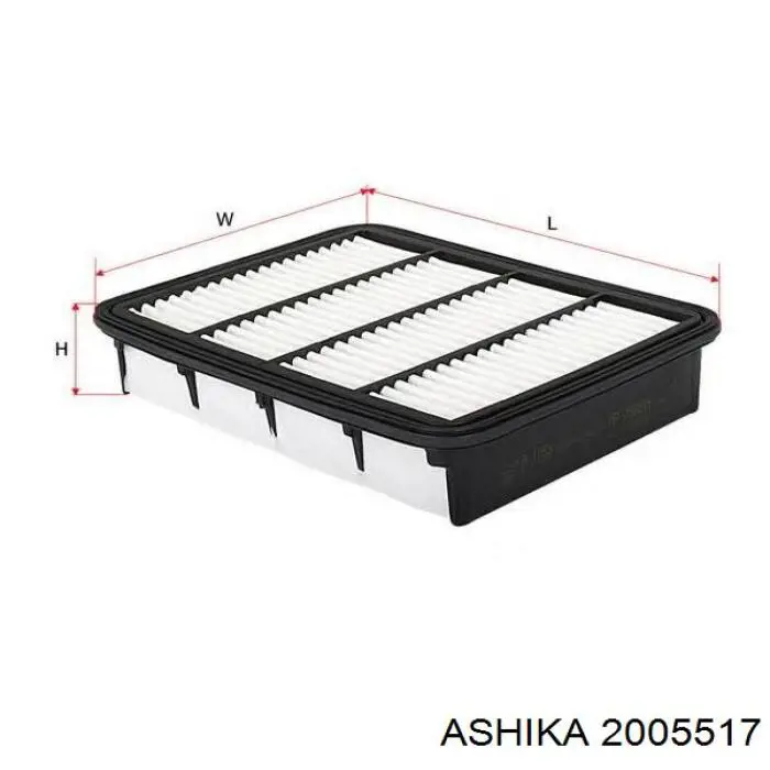 Фільтр повітряний Ashika 2005517