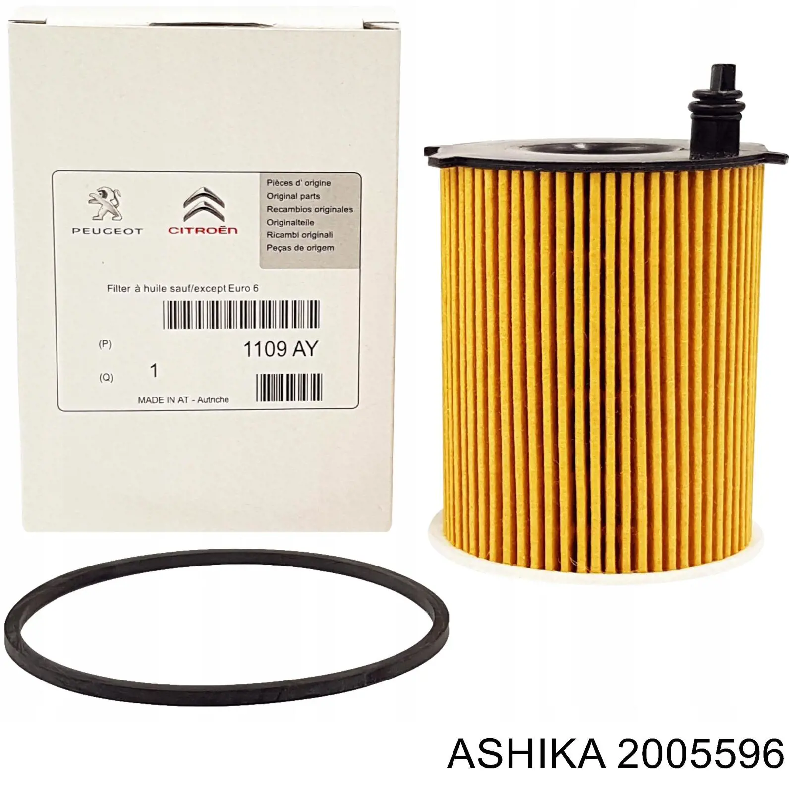 Елемент повітряного фільтра Ashika 2005596 ціна, від 5.07 USD