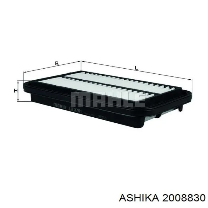 Елемент повітряного фільтра Meat&Doria 18414 ціна, від 4.94 USD