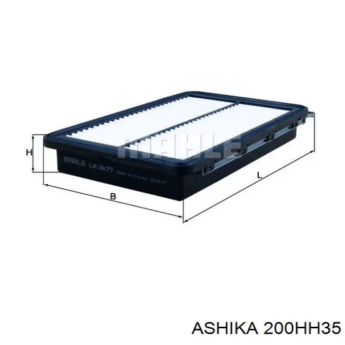 Елемент повітряного фільтра Hart 915824 ціна, від 8.13 USD
