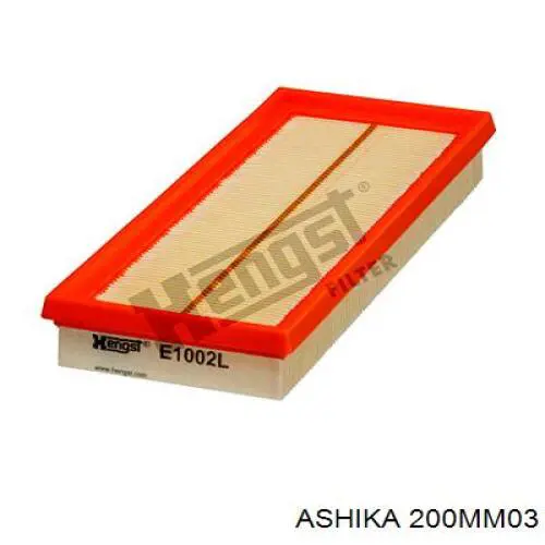Купити 200MM03 Ashika Автомобільний фільтр повітря