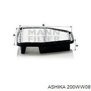 Фільтр повітряний Ashika 200WW08