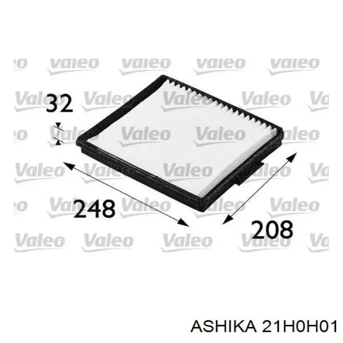 Фільтр повітряний обігрівача Ashika 21H0H01 ціна, від 5.24 USD