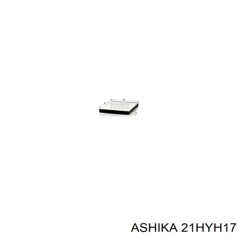 Фільтр повітряний обігрівача Ashika 21HYH17 ціна, від 7.20 USD