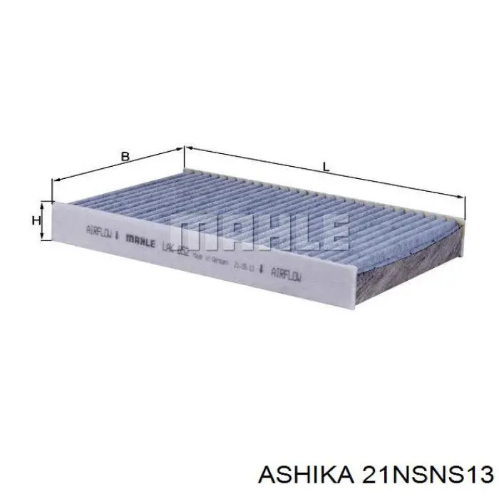 Фільтр повітряний обігрівача Ashika 21NSNS13 ціна, від 4.12 USD