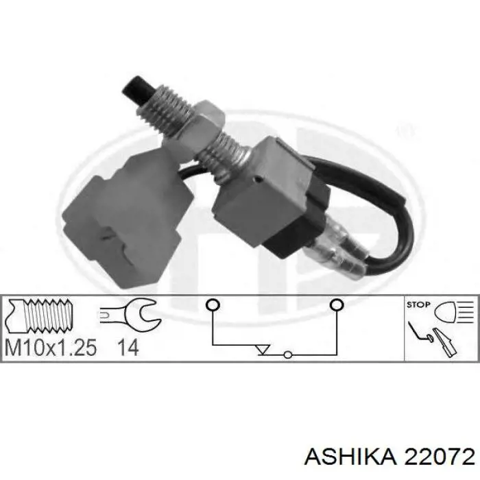 Термостат 22072 Ashika