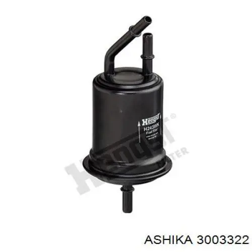 Купити 3003322 Ashika Фільтр-відстійник палива грубої очистки